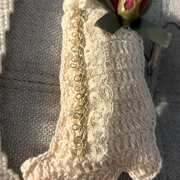 Lot of Vintage Handmade Christmas Ornaments - Picture 8 of 8